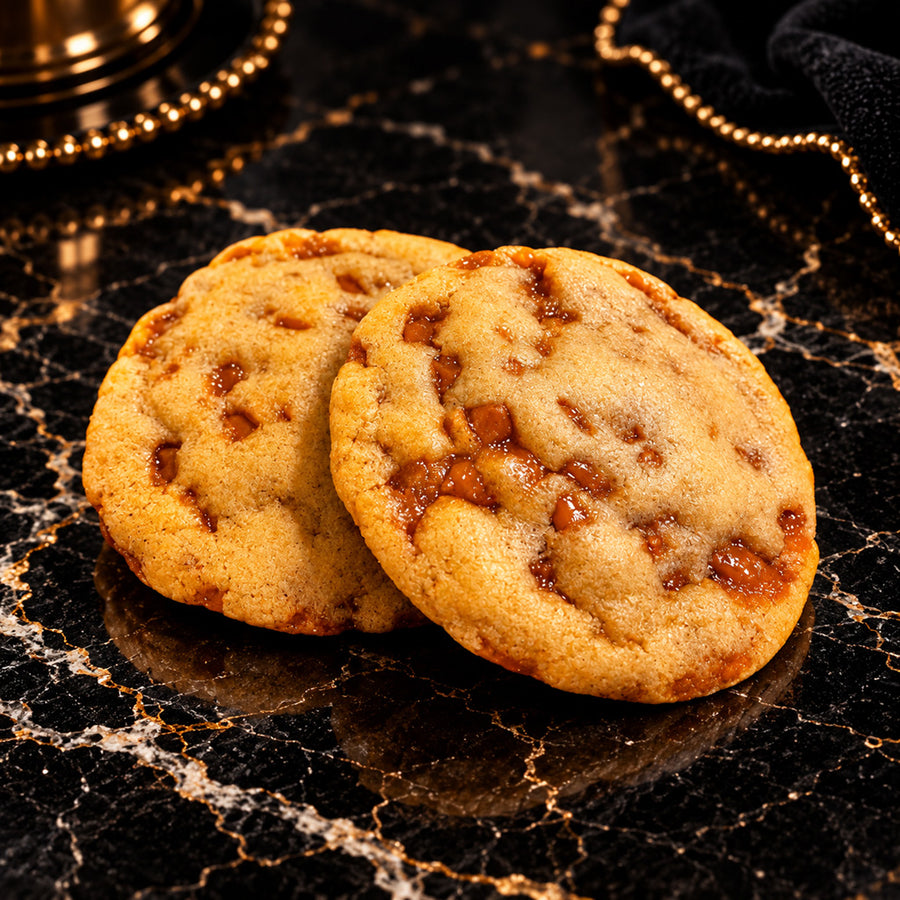 The Toffee Reserve cookie