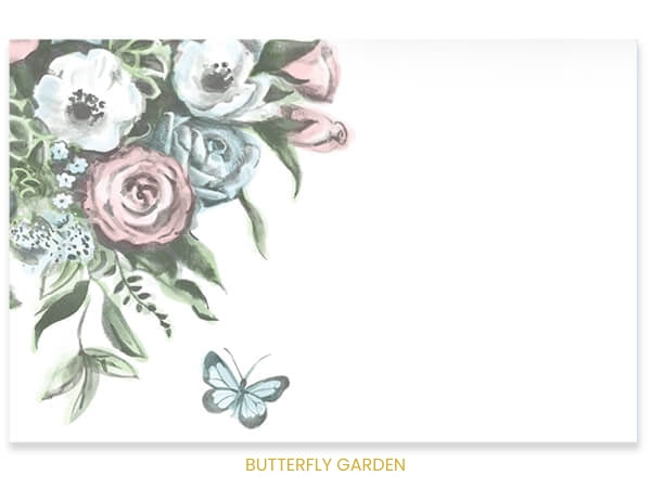  A delicate, watercolor floral arrangement featuring soft blooms and a serene butterfly—our premier year-round choice for 'Thinking of You' or 'Radiant' sentiments.
