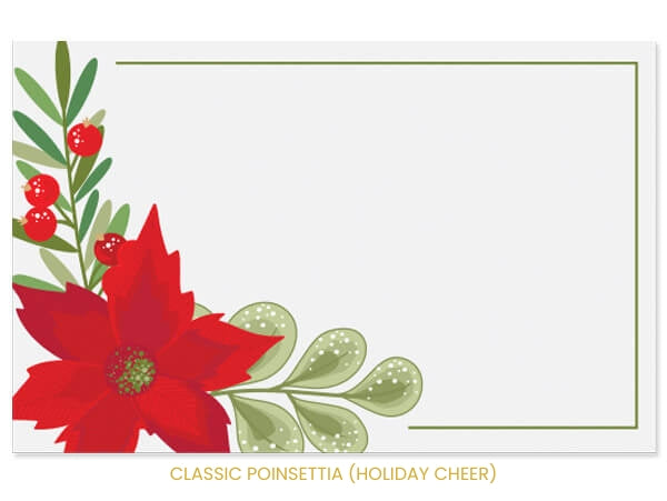 A traditional and elegant botanical design featuring a vibrant red bloom—a sophisticated choice for winter birthdays or late-season gratitude.