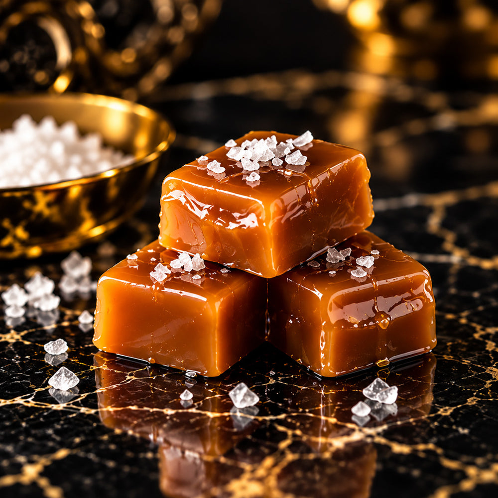 The Amber Velvet caramel
