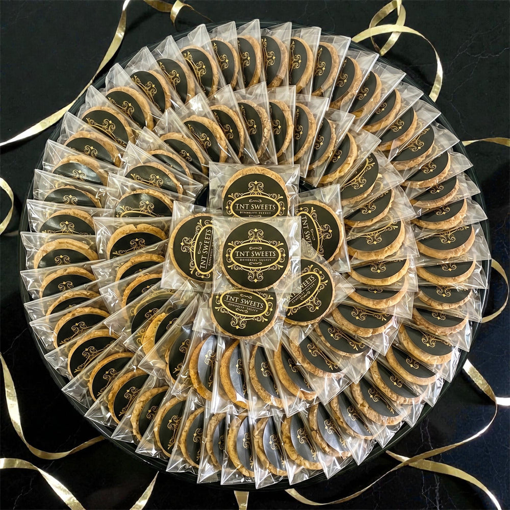 The Grand II — TNT Sweets 60-piece cookie presentation tray