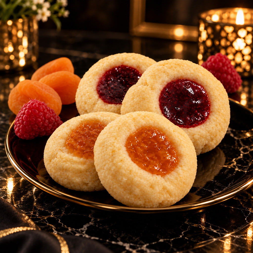 Orchard Preserve Thumbprint Cookies
